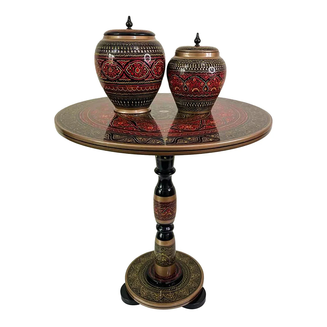 Coffee Table with Candy Jars