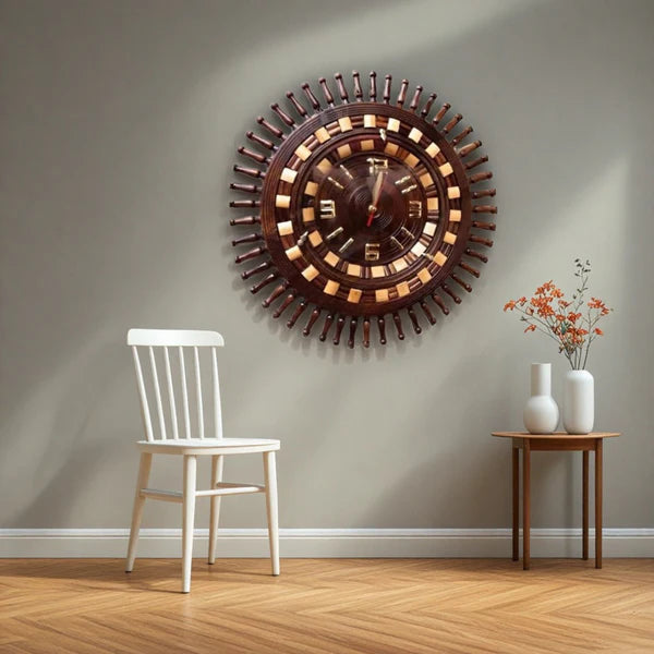 Wooden Handmade Clock