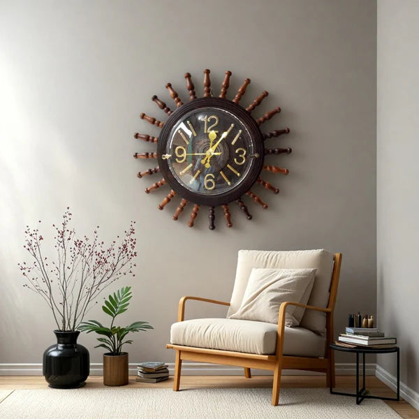 Wooden Handmade Clock