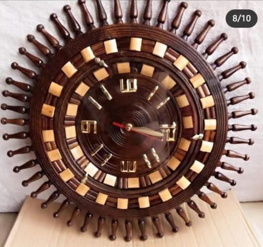 Wooden Handmade Clock
