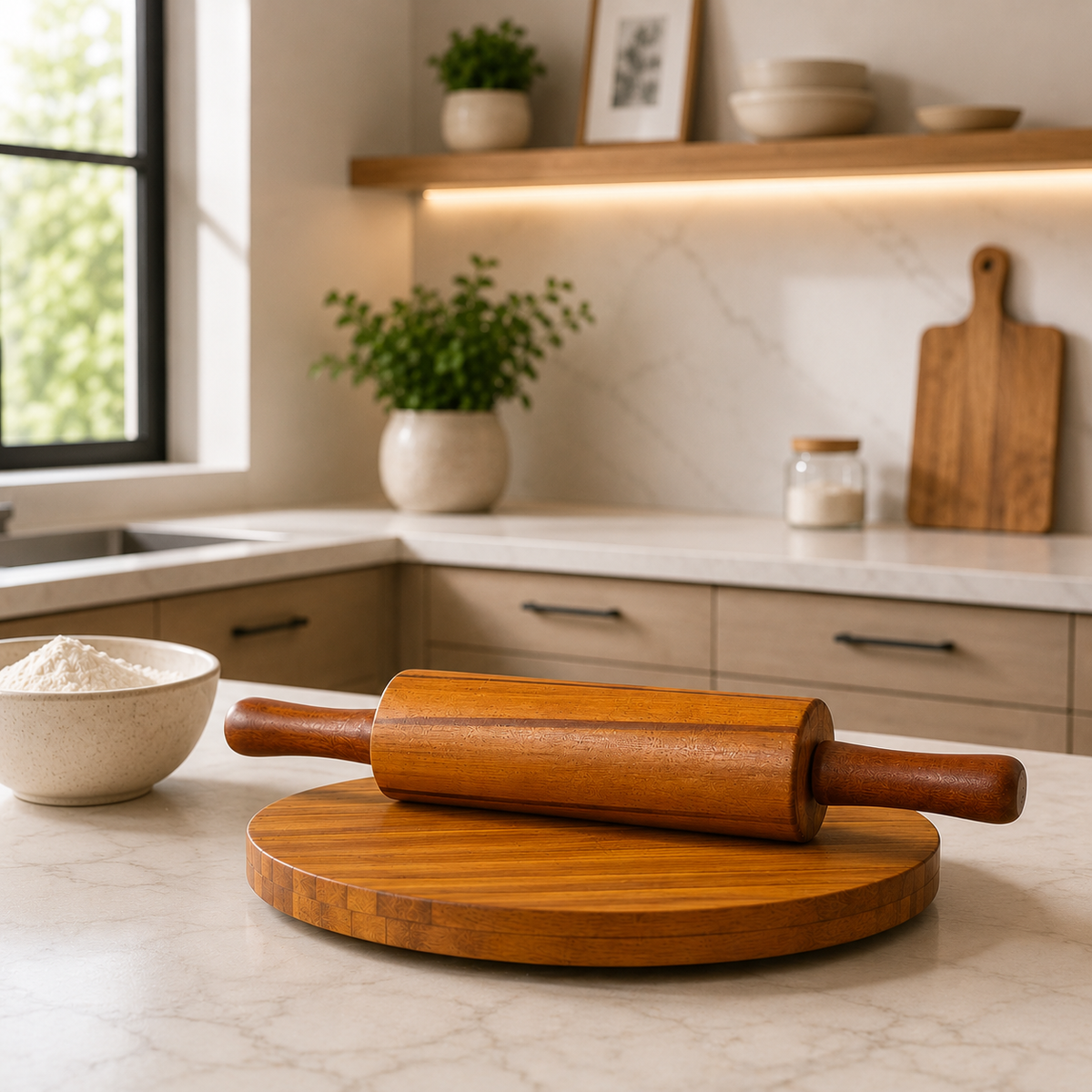 Wooden Rolling Pin (Belan)