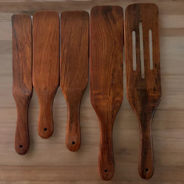 Wooden 5-Piece Spurtle Set