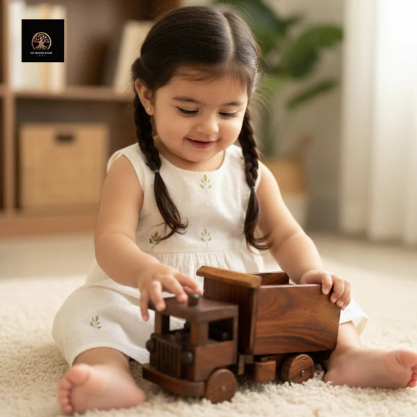Wooden Toy Truck