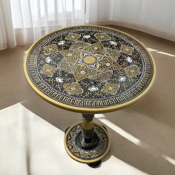 Wooden Handmade Naqshi Art Coffee Table