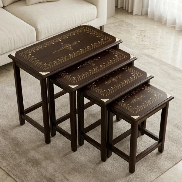 Chinyoti Solid Sheesham Wood Table Set